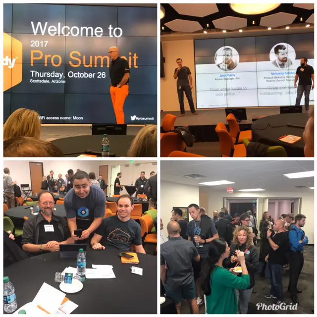 Webcami attends The GoDaddy Pro Summit