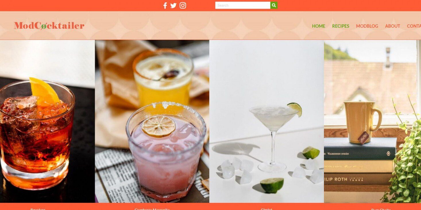 The Keto Cocktailer Website Designed by WebCami