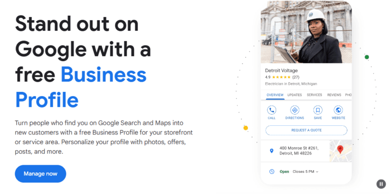 Create a free Google Business Profile with ease! Showcase your services like an expert electrician with location, contact, and glowing reviews. Our setup guide simplifies the process of launching your very own Google My Business page today!