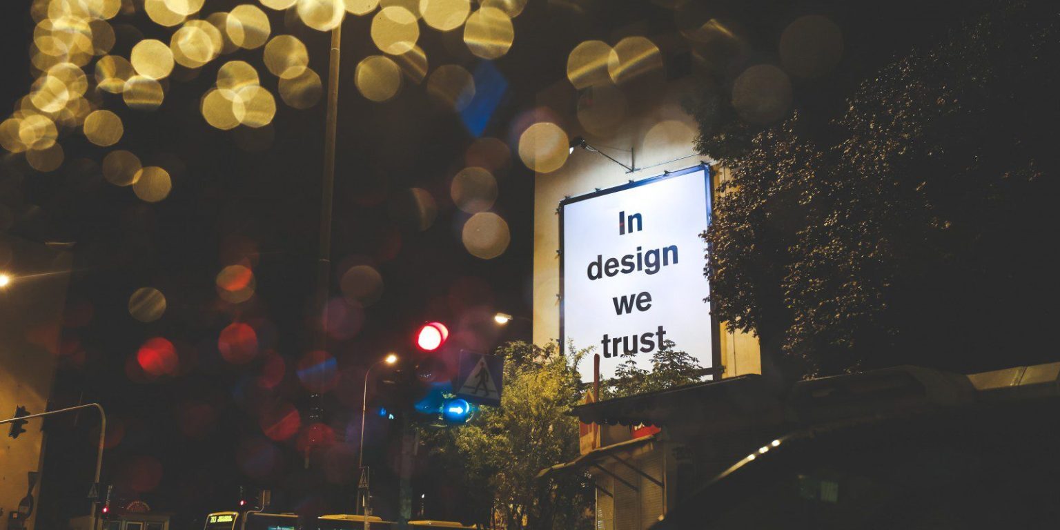 In design we trust photo