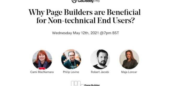 Page Builder Summit panel featuring WebCami
